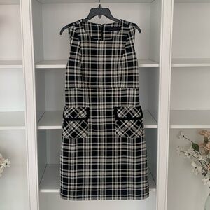 Andrew Marc Plaid Dress